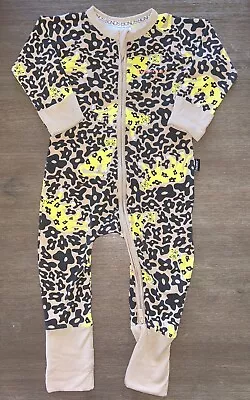 Size 0 Bonds Leopard Zippy In Excellent Used Condition • $10