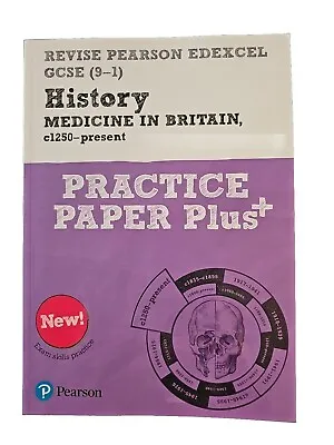 Pearson REVISE Edexcel GCSE (9-1) History Medicine In Britain Practice Paper... • £4