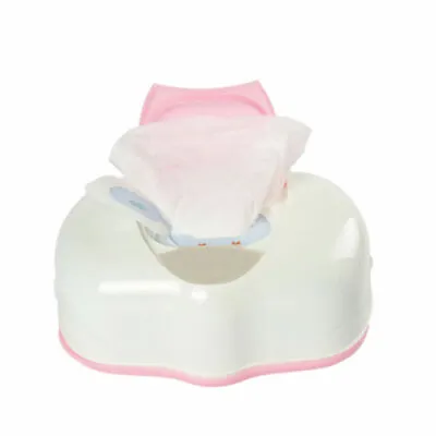 Wet Tissue Storage Box Wipes Dispenser Holder Paper Case With Lid Dustproof • £7.10