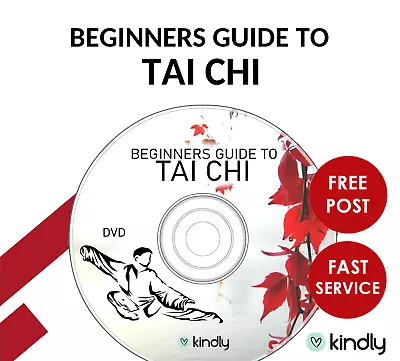 Beginners Guide To Tai Chi On DVD - Relax Meditate Stress Reduction & Much More • £2.75