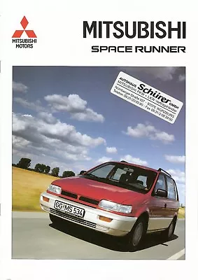 Brochure / Brochure Mitsubishi Space Runner 05/1995 • $6.48