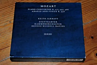 Mozart: Klavierkonzerte 9 17 & 20 - Keith Jarrett - Davies - ECM 2 CDs • £3.90