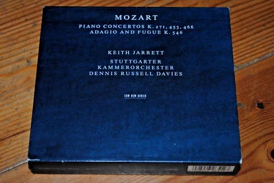 Mozart: Klavierkonzerte 9 17 & 20 - Keith Jarrett - Davies - ECM 2 CDs • £3.90