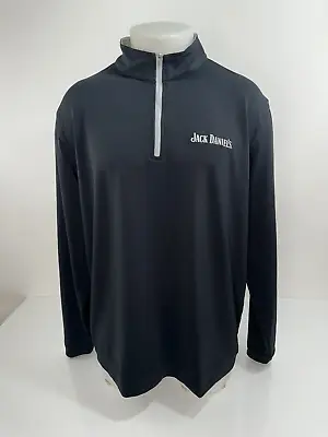 PETER MILLAR / JACK DANIELS WHISKEY Embroidered Mens XL Golf Pullover Sweater EX • $185.65