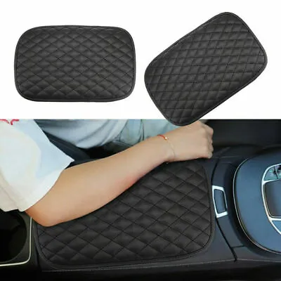 PU Leather Car Armrest Pad Mat Cover Center Console Box Cushion Protector • $5.99