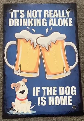 Metal Tin Signs Vintage Retro Pub Home Bar Man Cave Garage Shed Beer Sign 6x4” • £4.99