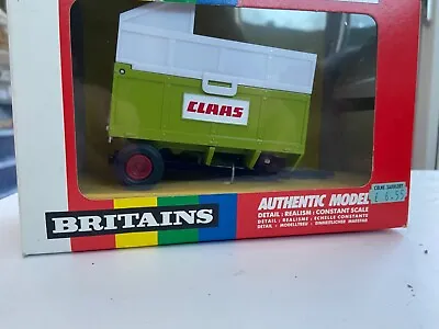 £35.99 • Buy Britains.1/32.farm. Claas Silage. Forage Tipping Trailer, Tractor Drawn. Boxed.