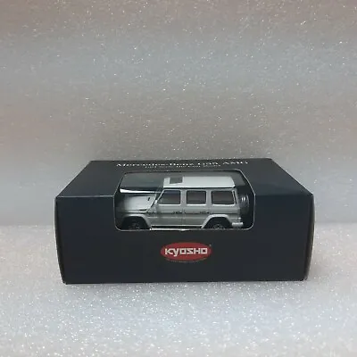 Mercedes Benz G55 AMG White Kyosho Model 1/64 #K07021G2 • $11