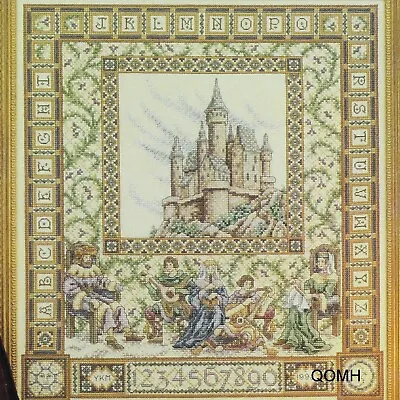 Teresa Wentzler THE CASTLE SAMPLER Counted Cross Stitch Kit Fantasy Medieval • $63.99