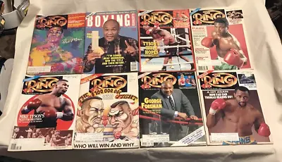 THE RING Boxing Magazines Vintage 1991 1993 Lot Of 8 Boxing Illustrated Tyson • $14.90