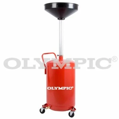 $159 • Buy ⭐⭐⭐⭐⭐ Best 20-Gallon Waste Oil Drain Steel Tank Car Lift Tools 5-Year Warranty
