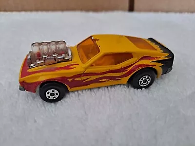 Matchbox Superfast Rolamatics Yellow Mustang Piston Popper • $12.99