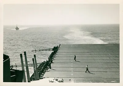 1945 WWII US Navy Official Aircraft Carrier The USS SHANGRI-LA CV-38 5x7 Photo • $6.99