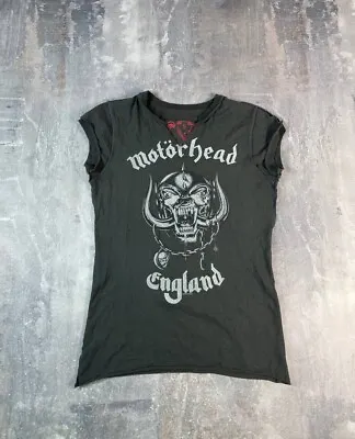 Amplified Motorhead - England - Men's Charcoal T-Shirt • $25