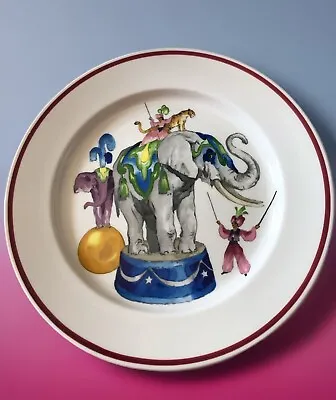 Vintage Villeroy & Boch Le Cirque  Elephant Circus 8 1/4 Inch Decorative Plate • $24.25