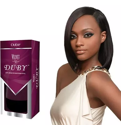 Outre Velvet Duby Wvg 100% Human Remi Hair Weave Extension Remy 8  Bump Hair • $17.99