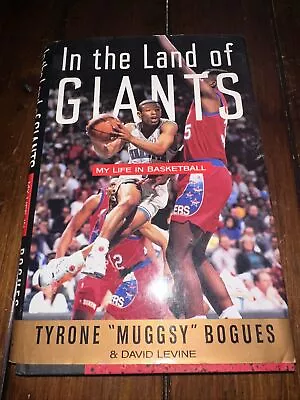 In The Land Of Giants By Muggsy Bogues - HCDJ - 1St - Signed • $18.88