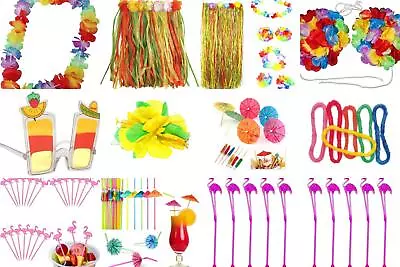 £4.39 • Buy Tropical Hawaiian Garden BBQ Fruit Cocktail Decor Pool Beach Party Accessories