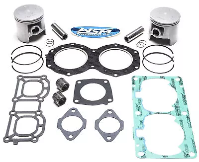 Yamaha 700 701 61X Super Jet Wave Runner 3 Top End Rebuild Kit Piston Gasket .50 • $220.12