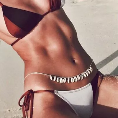 Hawaiin Conch Shells Belly Chain/NecklaceFestival PartyBeach Bikini BodyBoho • £4.99