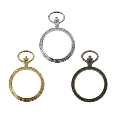£4.69 • Buy 5 Pcs Round Open Back Bezel Tray Pendant Blank Frame For UV Resin Jewelry Making