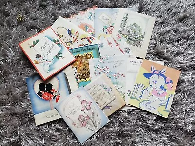 Lot Of Vintage Greeting Cards  • $65