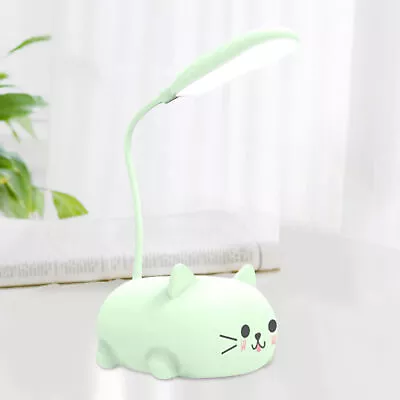 Desniltol LED Kids Lamp Mini Cat Table Lamp Portable LED Night Light Cute USB • $13.39
