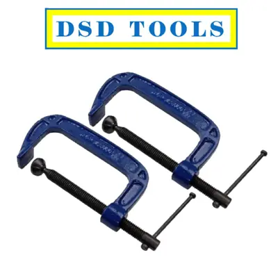 US PRO Tools G Clamp Set 75mm 3 Inch Clamps X 2 2680 • £8.40