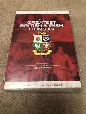 £3.12 • Buy The Greatest British And Irish Lions XV Dvd