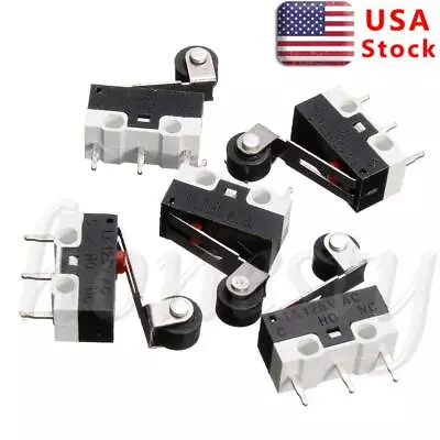 30X Ultra Mini Micro Switch Roller Lever Actuator Microswitch SPDT Sub Miniature • $11.29