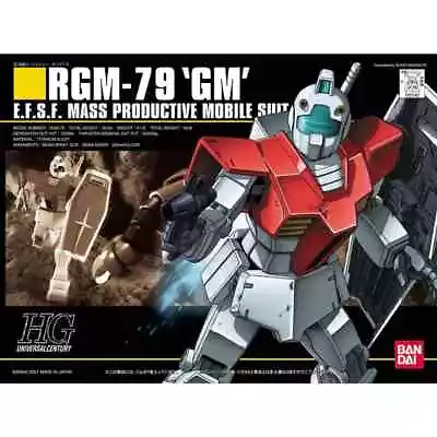 HGUC #020 RGM-79 GM 1/144 Gundam Model Kit Bandai Hobby • $11