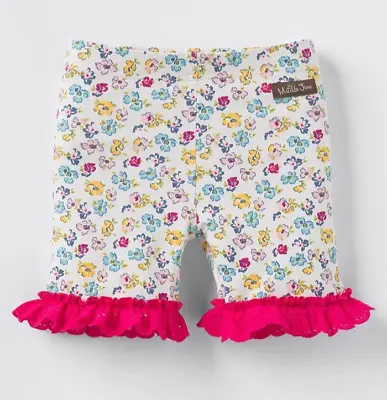 NWT Girls Matilda Jane Enchanted Garden Dawson Floral Ditsy Shorties Shorts 4 • $30.95