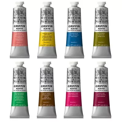 Winsor & Newton Griffin Alkyd Fast Drying Oil Paints - All Colours - 37ml • £6.28