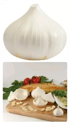 HIC Kitchen Hutzler Garlic Saver - Keeps Garlic Cloves Fresh Longer • $3.99