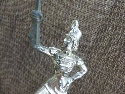 Vintage Trophy Top Marching Band Marionette Silver Tone • $9.42