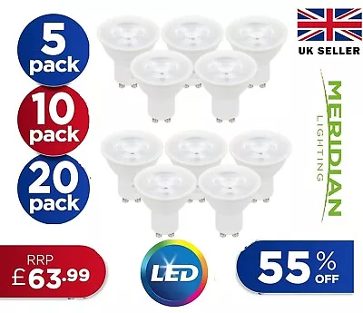 Meridian 5w Led Gu10 Bulb Spot Light Down Light Lamp Warm White/cool White 6500k • £7.99