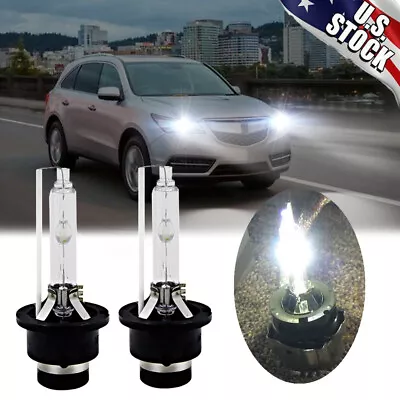 For Acura MDX 2007-2013 Low Beam - D2S 6000K Xenon HID Headlight Bulbs Qty 2 • $27.99