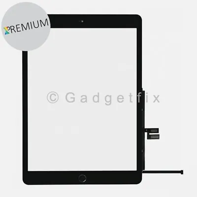 Touch Screen Digitizer With Copper Film + Gold Home Button For IPad 7 IPad 8 • $12.95