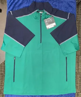 Footjoy Short Sleeve Wind Shirt Large Style 25303 (fj-130) New! Make Offer • $87.99
