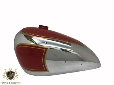 MATCHLESS G3L 3 GALLON RED PAINTED CHROME FUEL TANK |Fit For • $246.75