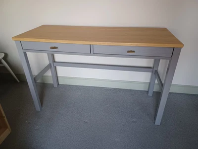 £65 • Buy Ikea Hemnes Desk, Grey, Wood, Computer Desk