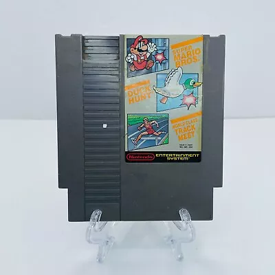 Super Mario Bros. / Duck Hunt / World Class Track Meet (Nintendo NES) Cart Only • $9.99