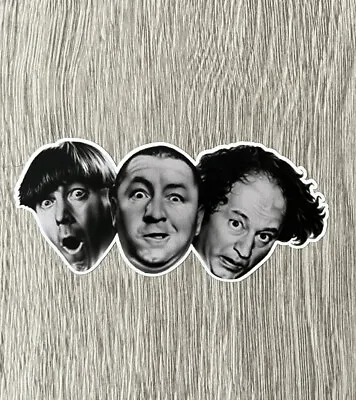 Three Stooges Sticker - Punk Rock Heavy Metal • $3.99