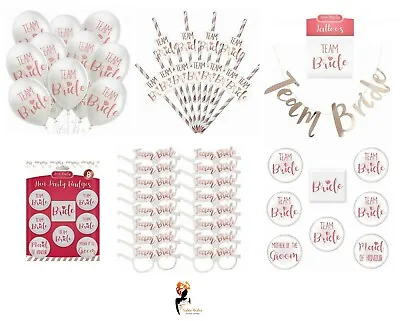 £2.46 • Buy TEAM BRIDE FAVOURS Fancy Dress Fillers Night Do  To Be Squad HEN PARTY