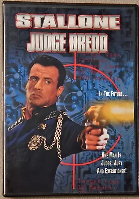 Judge Dredd DVD Sylvester Stallone Armand Assante Max Von Sydow &Balthazar Getty • $9