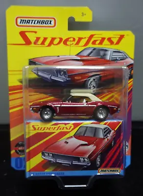 Matchbox Superfast Collection No. 02 - '74 Dodge Challenger Car 1:64 Scale • $12.99