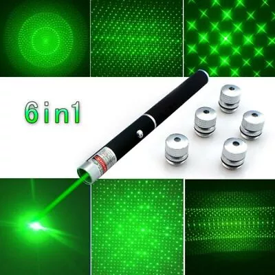 100Miles Laser Pointer Pen Green Light 532NM Lazer Hiking Flashlights Torch Pet • £5.58