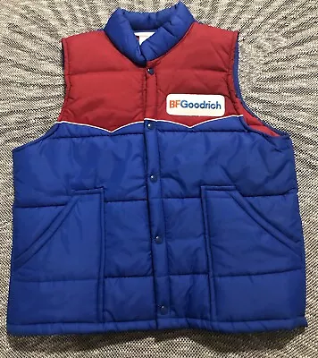 Vintage BF Goodrich Vest.  Official Performance Sportswear  Made Usa Size L • $49.99
