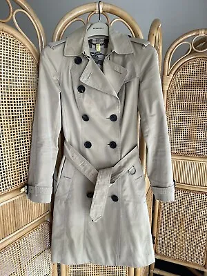 Authentic Women’s Burberry Trench - Chelsea Style | Honey Colour | UK 4 Or USA 2 • $599.99