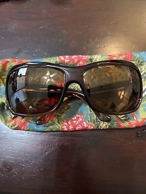 Maui Jim Palms Sunglasses MJ111-01 63-15 L.115 Made In Italy With Case. • $125